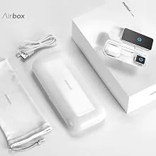 MOMAX Airbox Foldable 5-in-1 Wireless Charging Power Bank 10000mAh White - Thumbnail 18