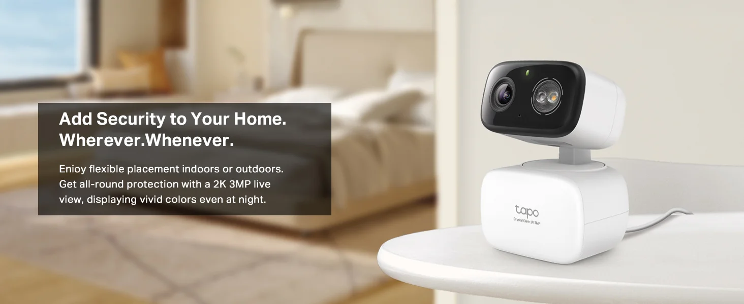 كاميرا مراقبة خارجية TP-LINK Tapo C216 واي فاي بدقة 2K 3MP مع دوران 360° وتحريك/إمالة - Image 16