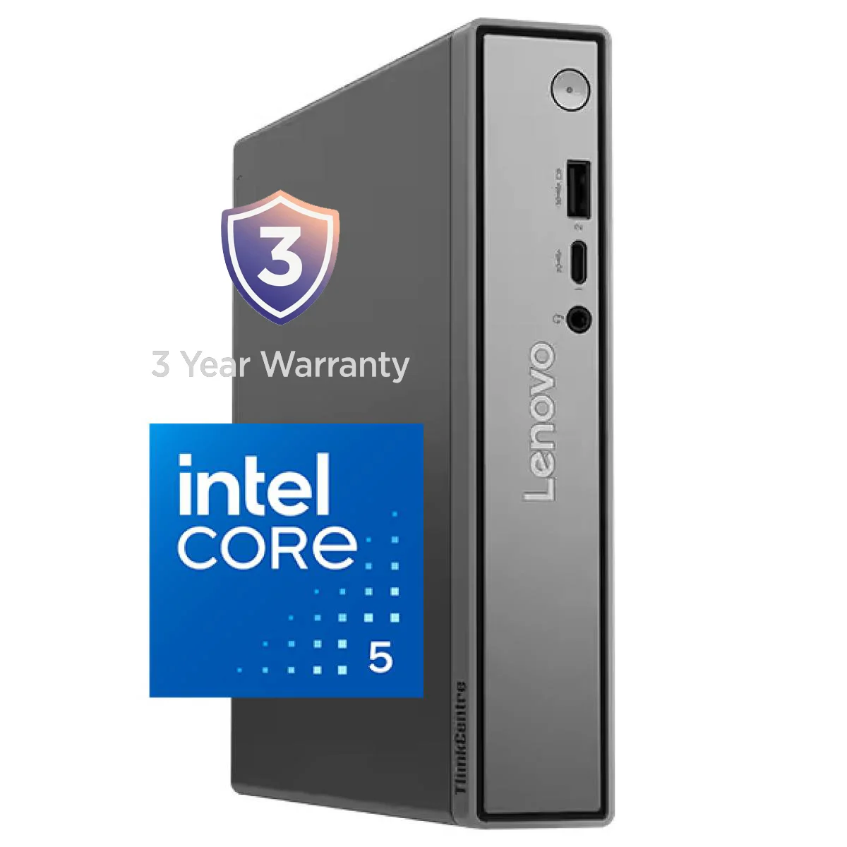 Lenovo ThinkCentre neo 50q Gen 5 Tiny Desktop PC, Core 5 210H, 8GB DDR5, 512GB PCIe 4.0 SSD