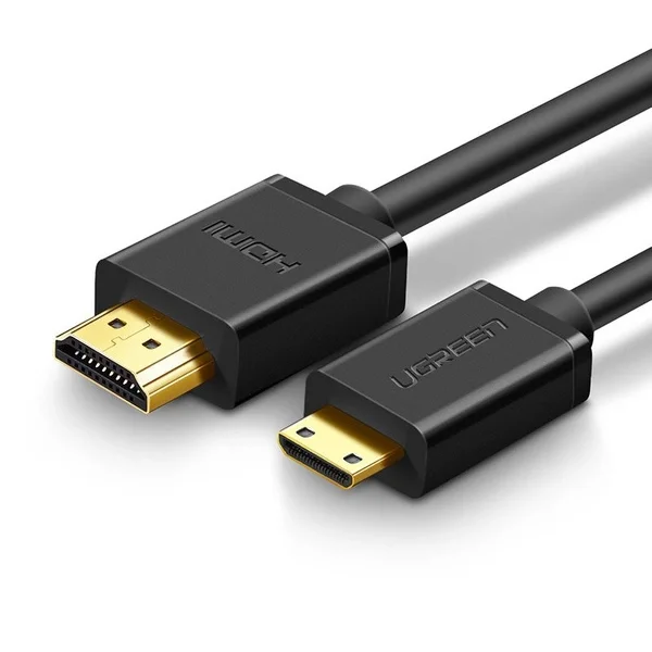 سلك Ugreen 11167 Mini HDMI إلى HDMI 2.0 بدقة 4K 60Hz بطول 1.5 متر - Image 1