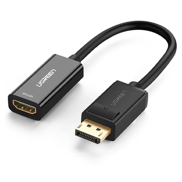 محول Ugreen 40363 من DisplayPort ذكر إلى HDMI أنثى بدقة 4K 30Hz - Image 1