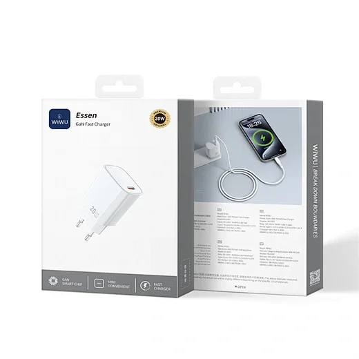 WIWU Wi-G007 Essen 20W GaN Fast Charger with USB-C - Image 2