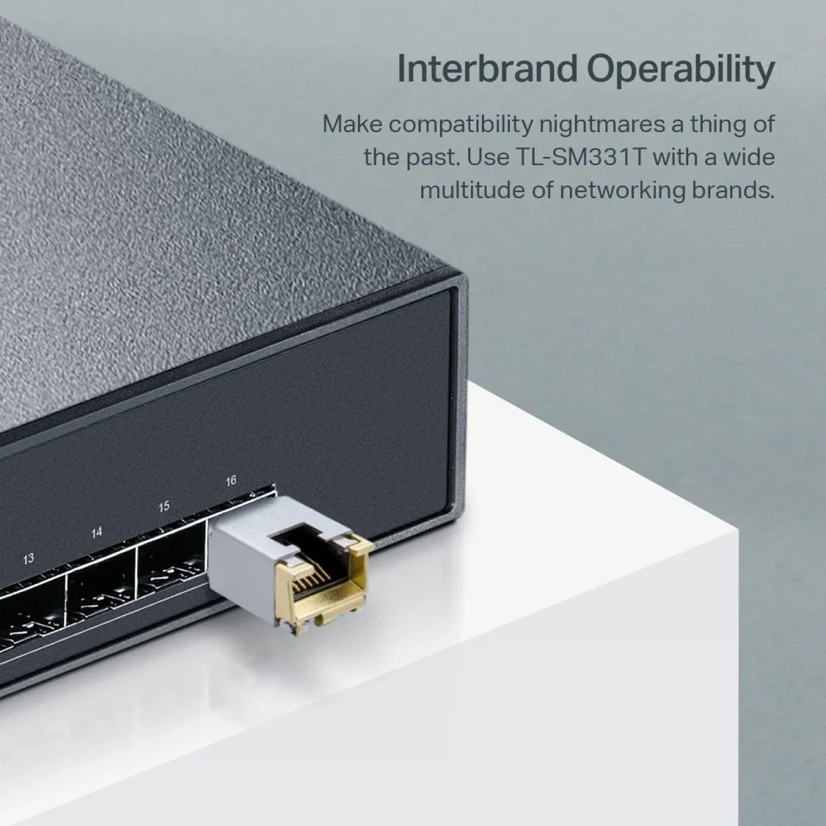 وحدة SFP إلى RJ45 ‏1000Base-T من TP-LINK Omada TL-SM331T بسرعة 1.25G - Thumbnail 4
