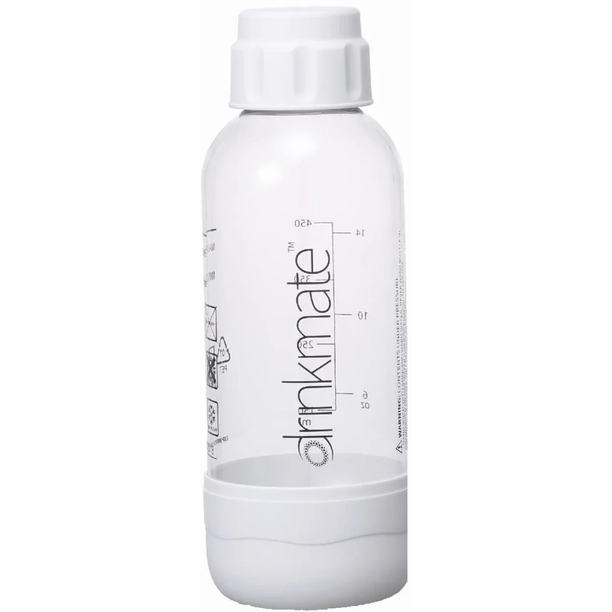 DrinkMate 1.0L Carbonating Bottles White - 1 Pack