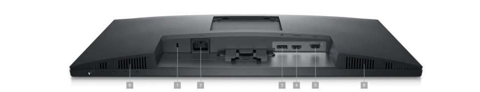 شاشة Dell E2424HS 24 إنش FHD بتردد 60 هرتز مع VGA وHDMI وDisplayPort وسماعات - Image 7
