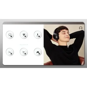 سماعات رأس HONOR CHOICE VZ Sport Mate بلوتوث أسود ROS-ME01 - Image 6