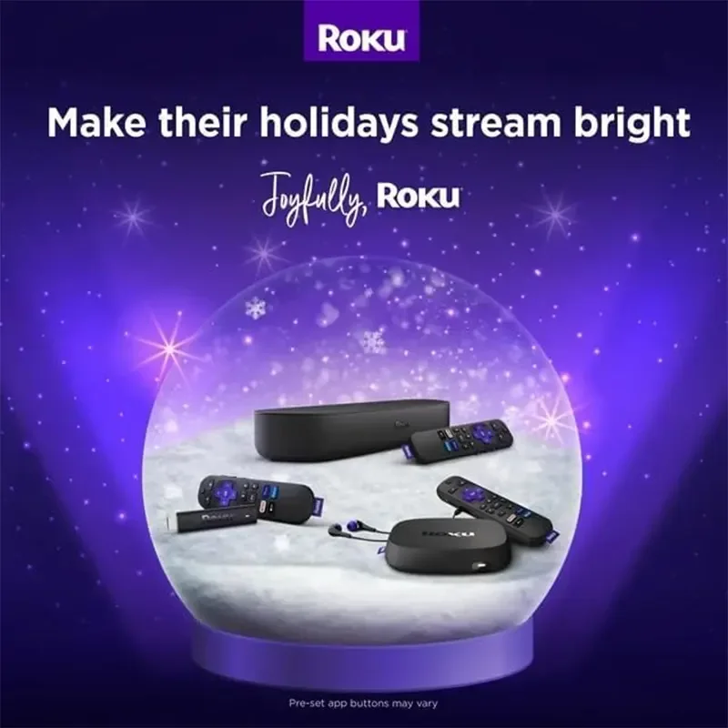 جهاز بث Roku Premiere بدقة 4K/HDR، رام 1GB وتخزين 512MB ومعالج رباعي النواة – 3920RW-SW - Image 3