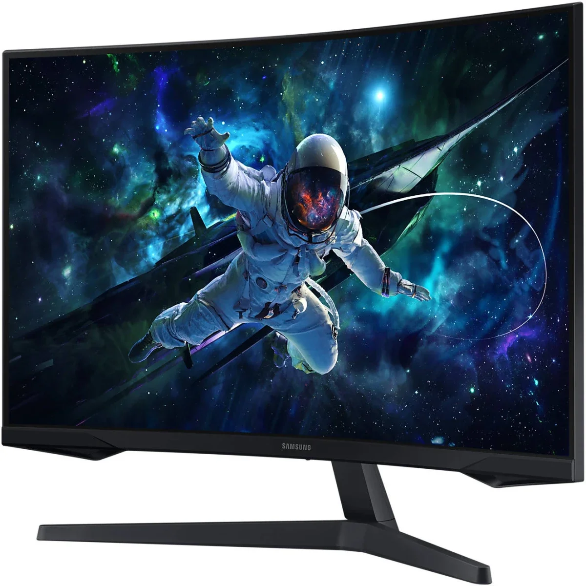 Samsung Odyssey G5 G55C 32-Inch QHD Curved Gaming Monitor, 165Hz, 1ms, HDR10, Black - Image 6