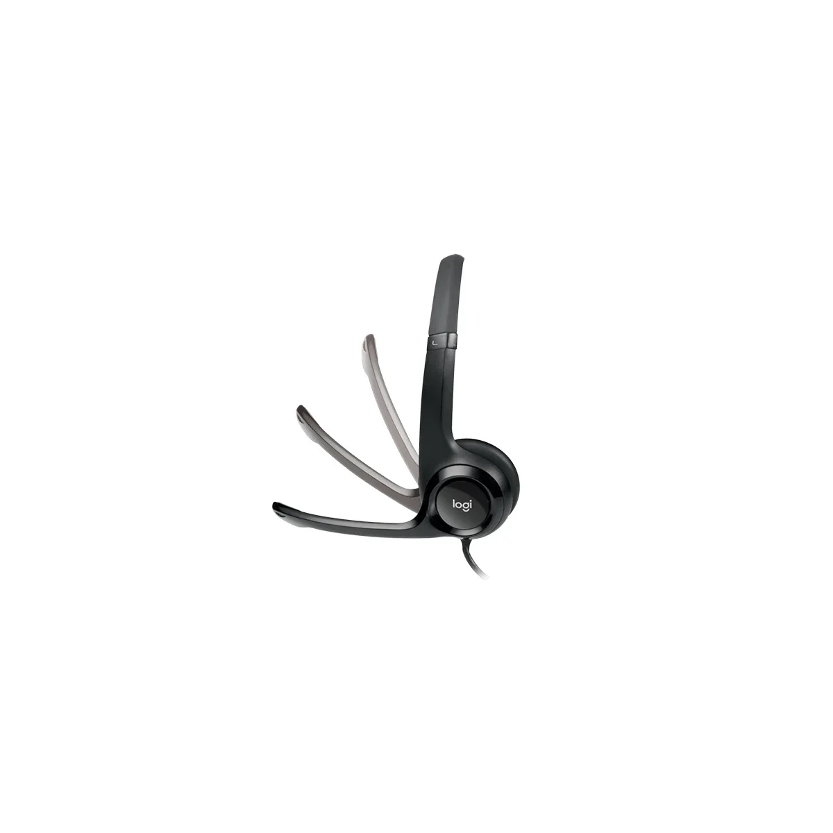 سماعة رأس Logitech H390 سلكية USB-A مع ميكروفون عازل للضوضاء - Thumbnail 4