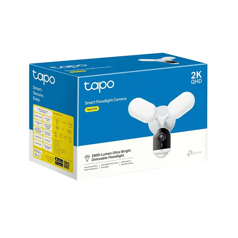 TP-LINK Tapo C720 Smart Floodlight Camera - Image 6