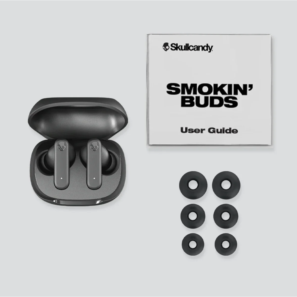 سماعات أذن Skullcandy Smokin Buds لاسلكية بالكامل - أسود - Thumbnail 4