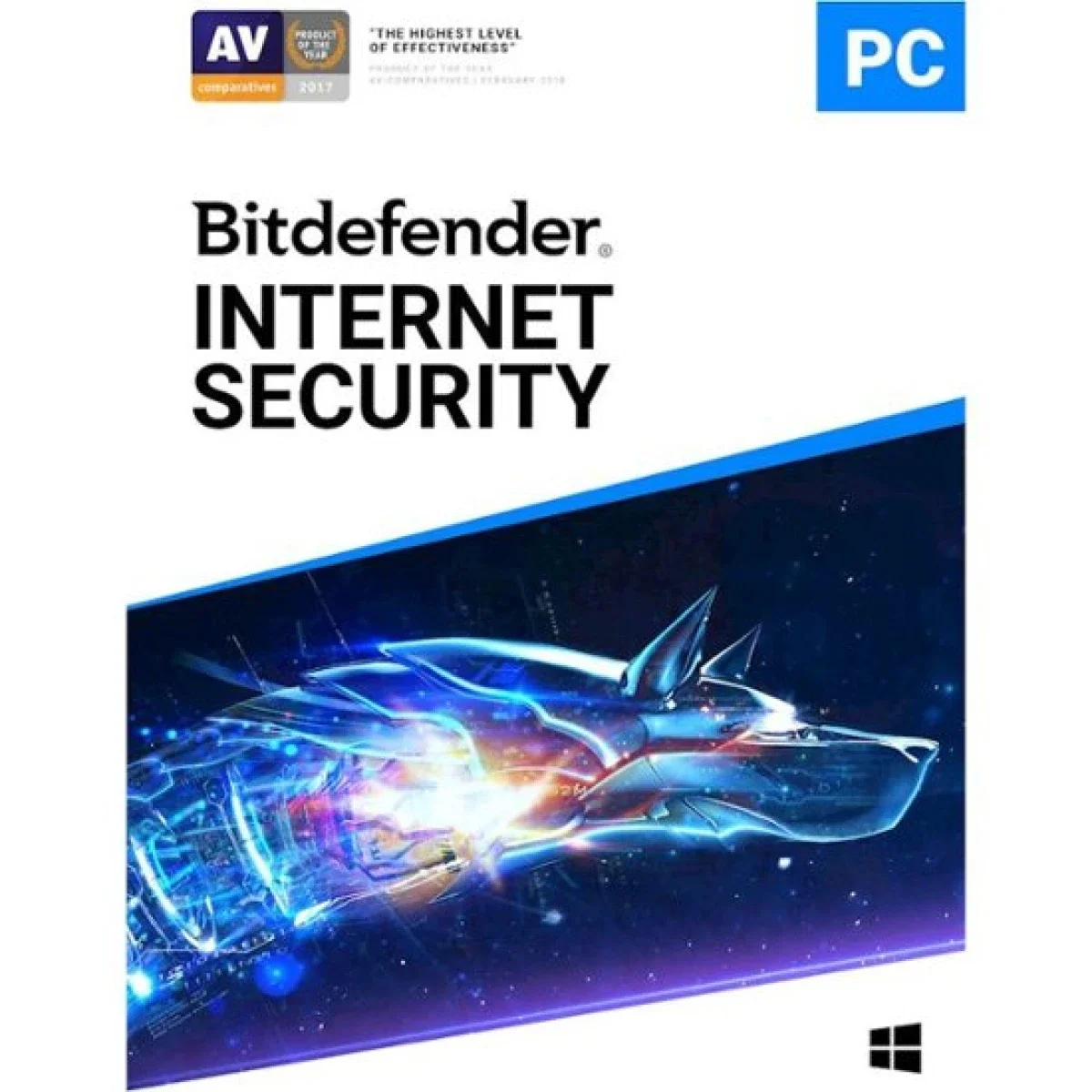برنامج أمن الإنترنت Bitdefender Bitde-Int بعلبة تجزئة