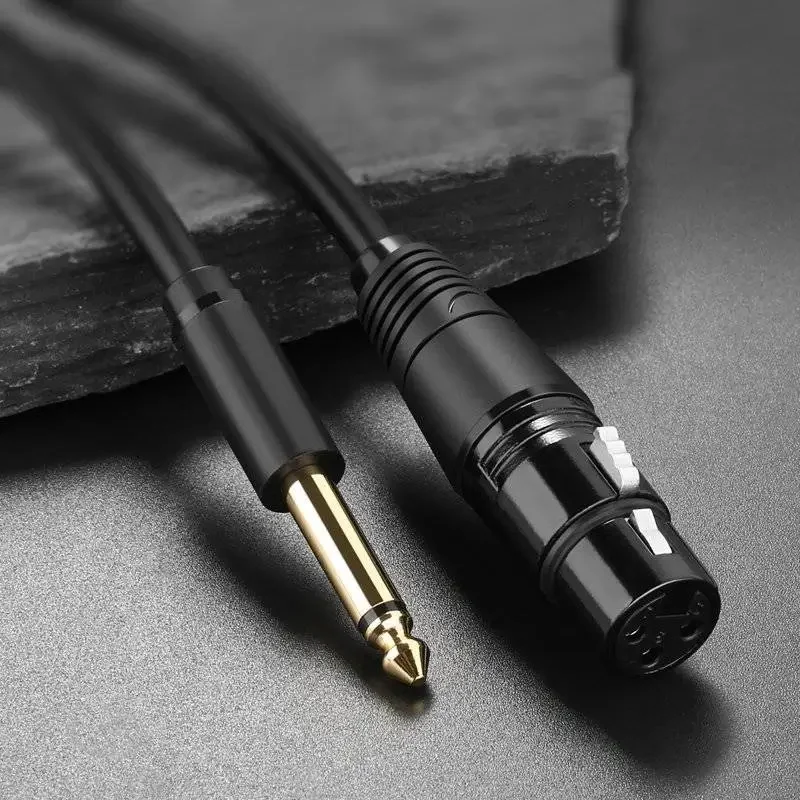 سلك صوت Ugreen 20719 من XLR أنثى إلى 6.35 مم جاك ذكر 2 متر - Image 3