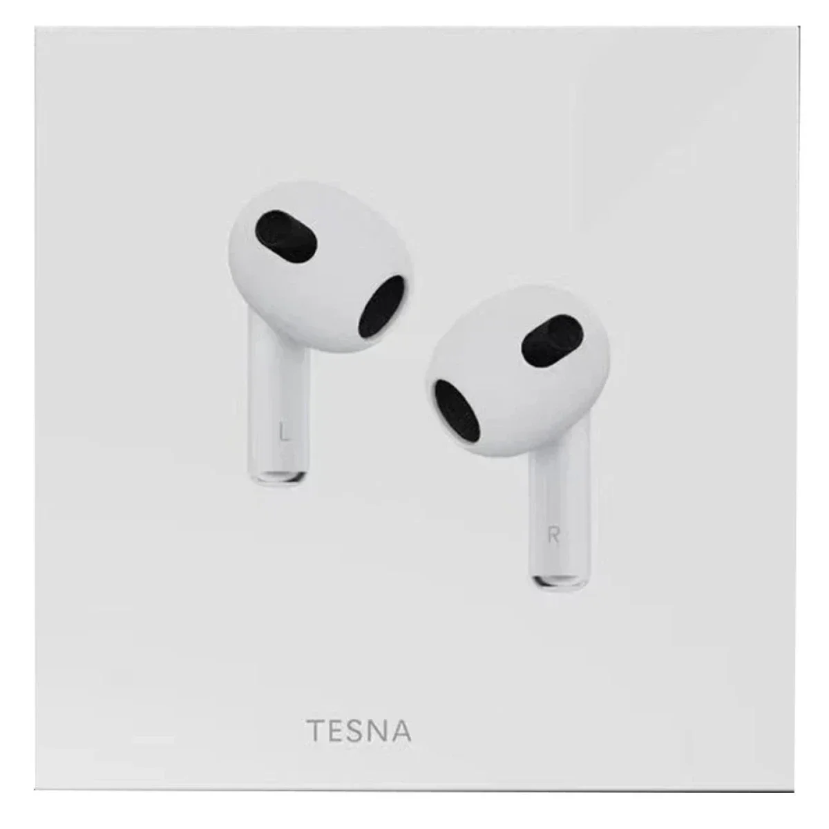 Movenchy Tesna Buds 4 Bluetooth Earbuds with Active Noise Cancelling - White - Thumbnail 4