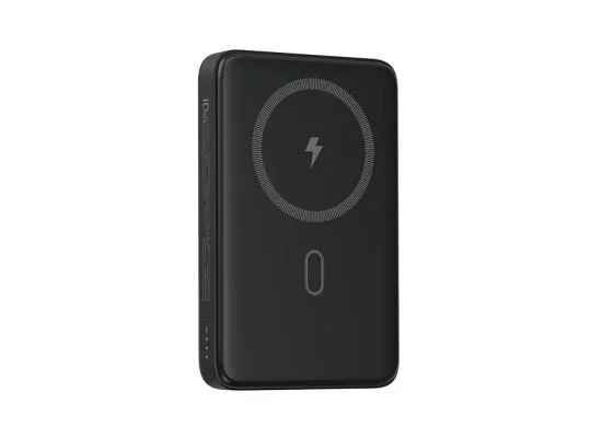 WIWU Wi-P043 10000mAh Magnetic Wireless Power Bank with Stand, 20W USB-C, Black - Image 4