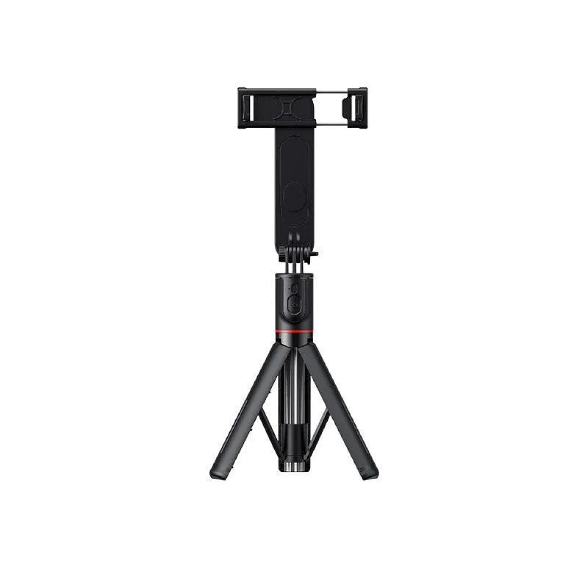 HAVIT ST7600 6-in-1 Selfie Stick Tripod with Bluetooth Remote and Fill Light - Black