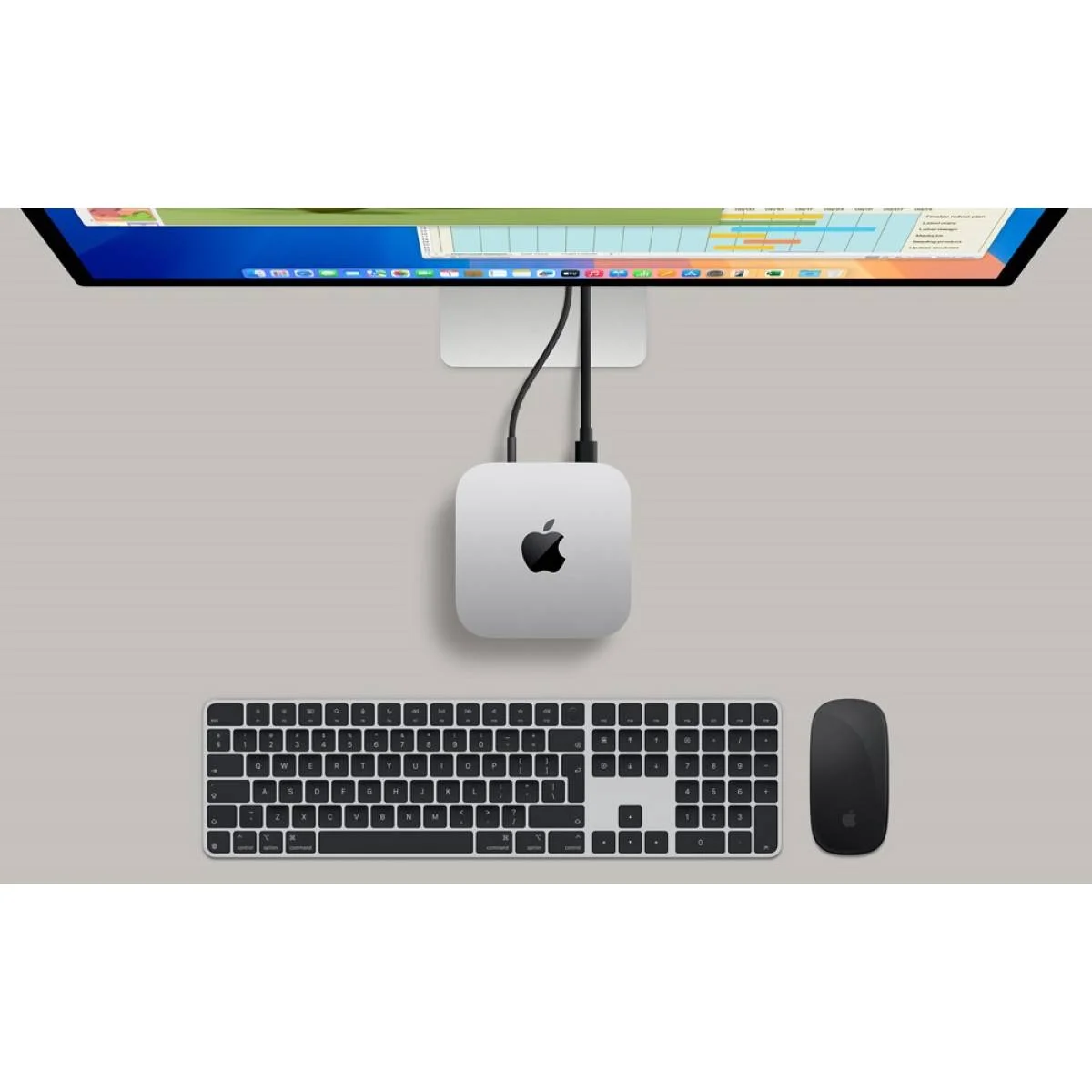 Apple Mac mini M4 Desktop Computer, 10-Core CPU, 10-Core GPU, 16GB Unified Memory, 512GB SSD, Thunderbolt 4, HDMI, Gigabit Ethernet - Thumbnail 2