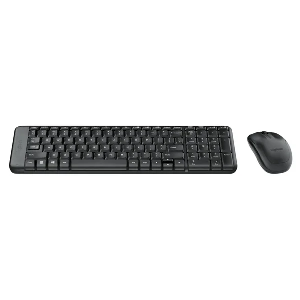 مجموعة لوحة مفاتيح وماوس Logitech MK220 لاسلكية مدمجة - Image 1