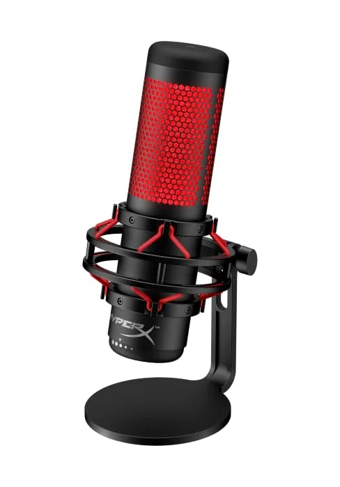 Hyper X QuadCast 2 USB Microphone for Gaming, Streaming & Podcasting - Black - Thumbnail 18