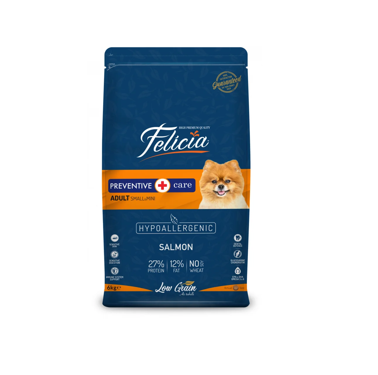 Preventive Care Adult Small Breed Salmon Dog Food 3 kg