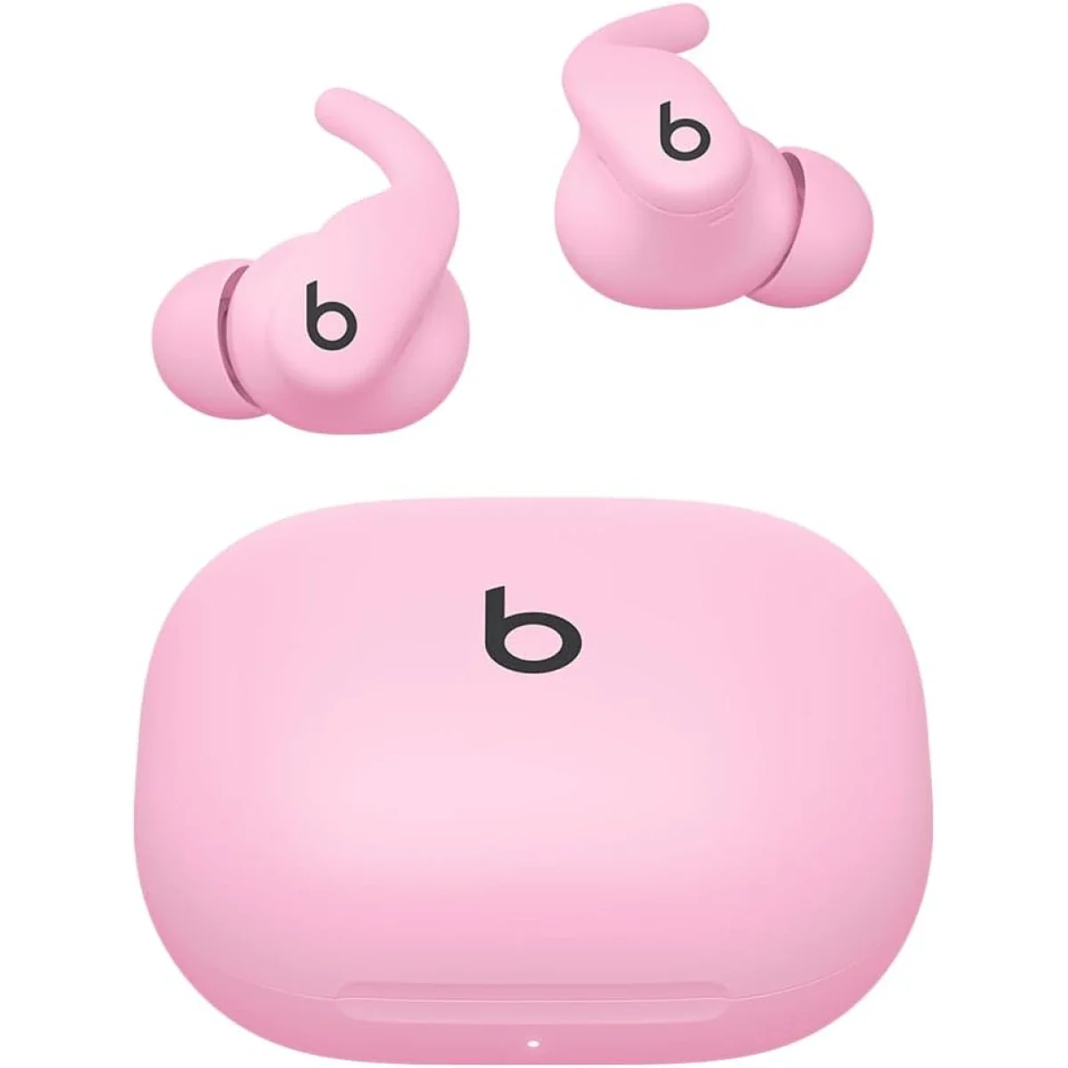 سماعات أذن رياضية Beats Powerbeats Fit لاسلكية بعزل الضوضاء - وردي Power Pink