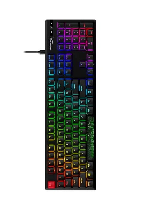 لوحة مفاتيح ألعاب ميكانيكية HyperX Alloy Rise 75 قابلة للتخصيص والتبديل السريع - Thumbnail 15