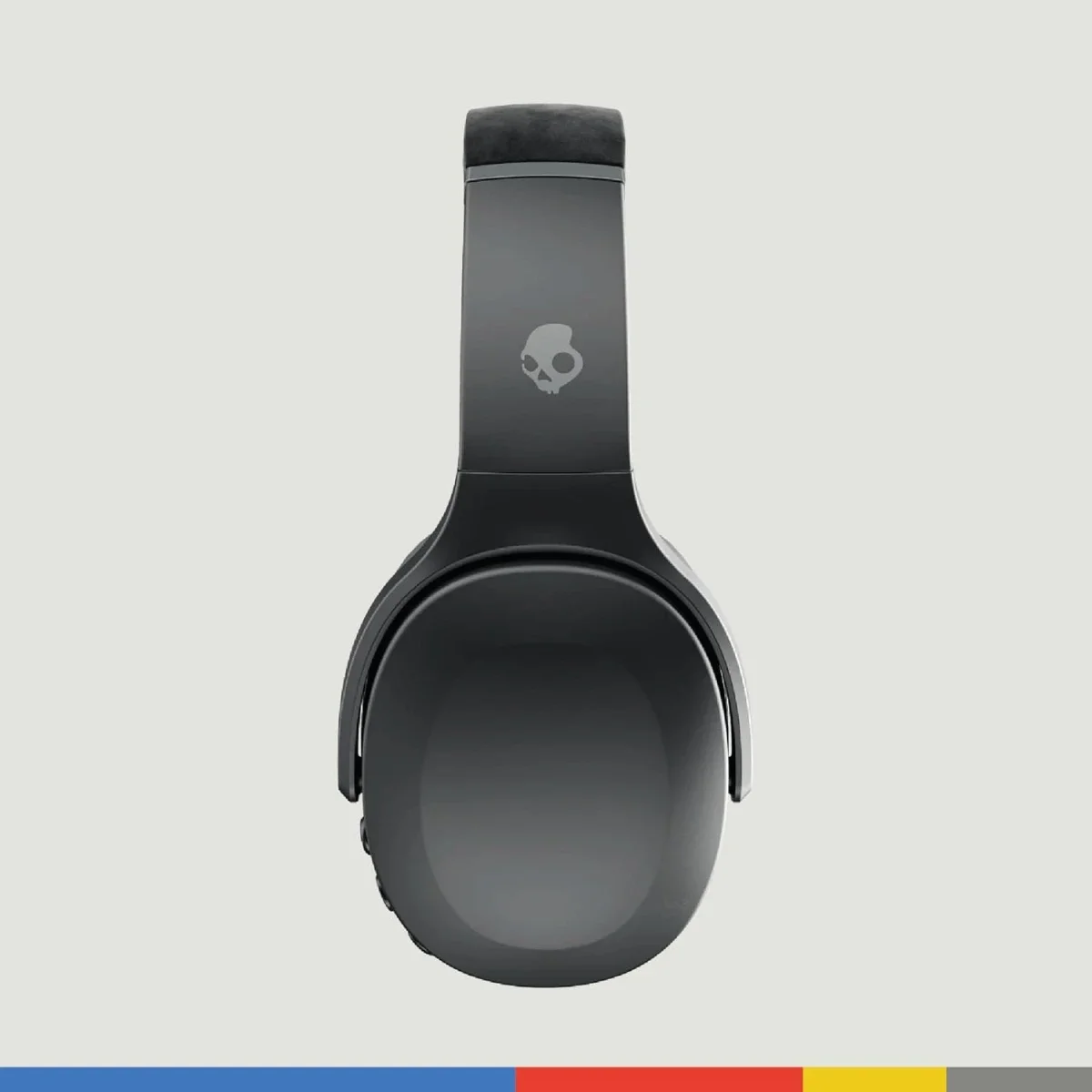 سماعات رأس Skullcandy Crusher Evo لاسلكية بتقنية Bluetooth فوق الأذن، أسود - Thumbnail 3
