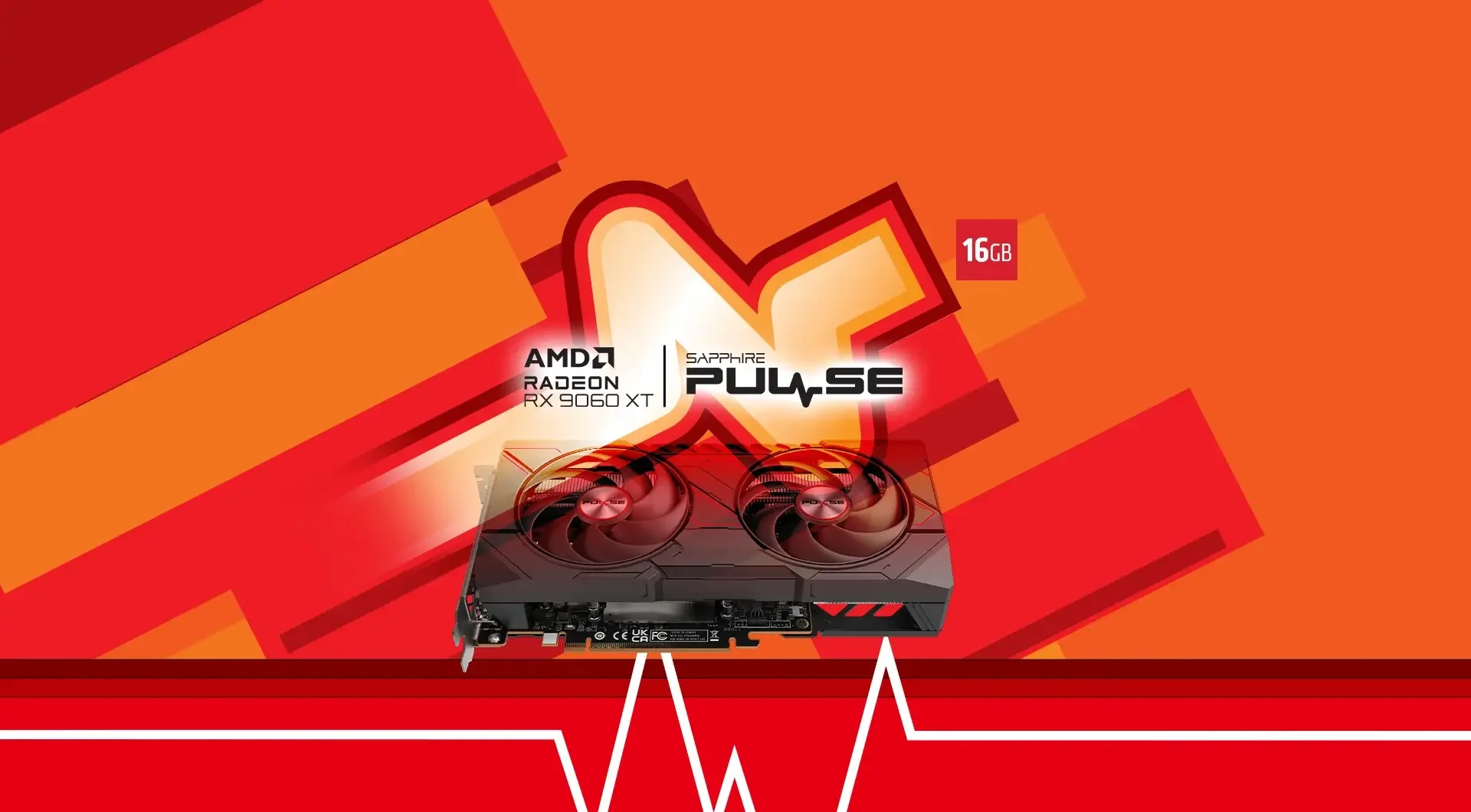 كرت شاشة SAPPHIRE PULSE Radeon RX 9060 XT 16GB GDDR6 Gaming OC - Thumbnail 6