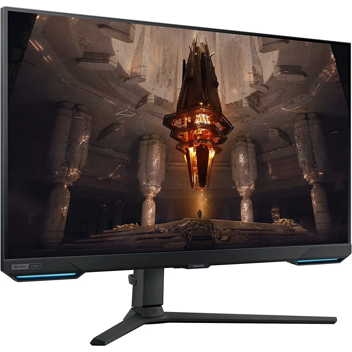 شاشة ألعاب ذكية Samsung Odyssey G7 G70B مقاس 28 إنش بدقة 4K IPS ومعدل 144Hz واستجابة 1ms - Thumbnail 5