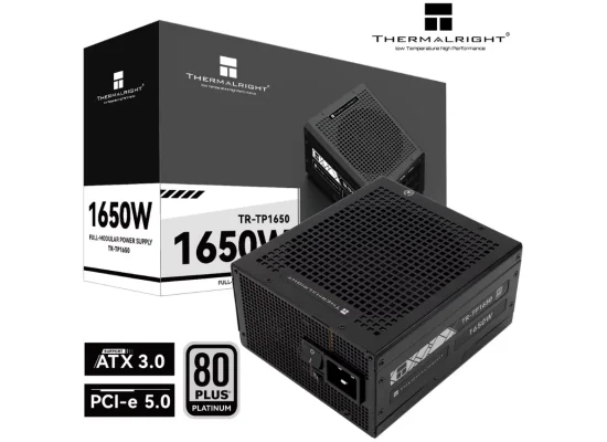 Thermalright TP1650 1650W 80 Plus Platinum Fully Modular ATX 3.0 Power Supply - Thumbnail 3