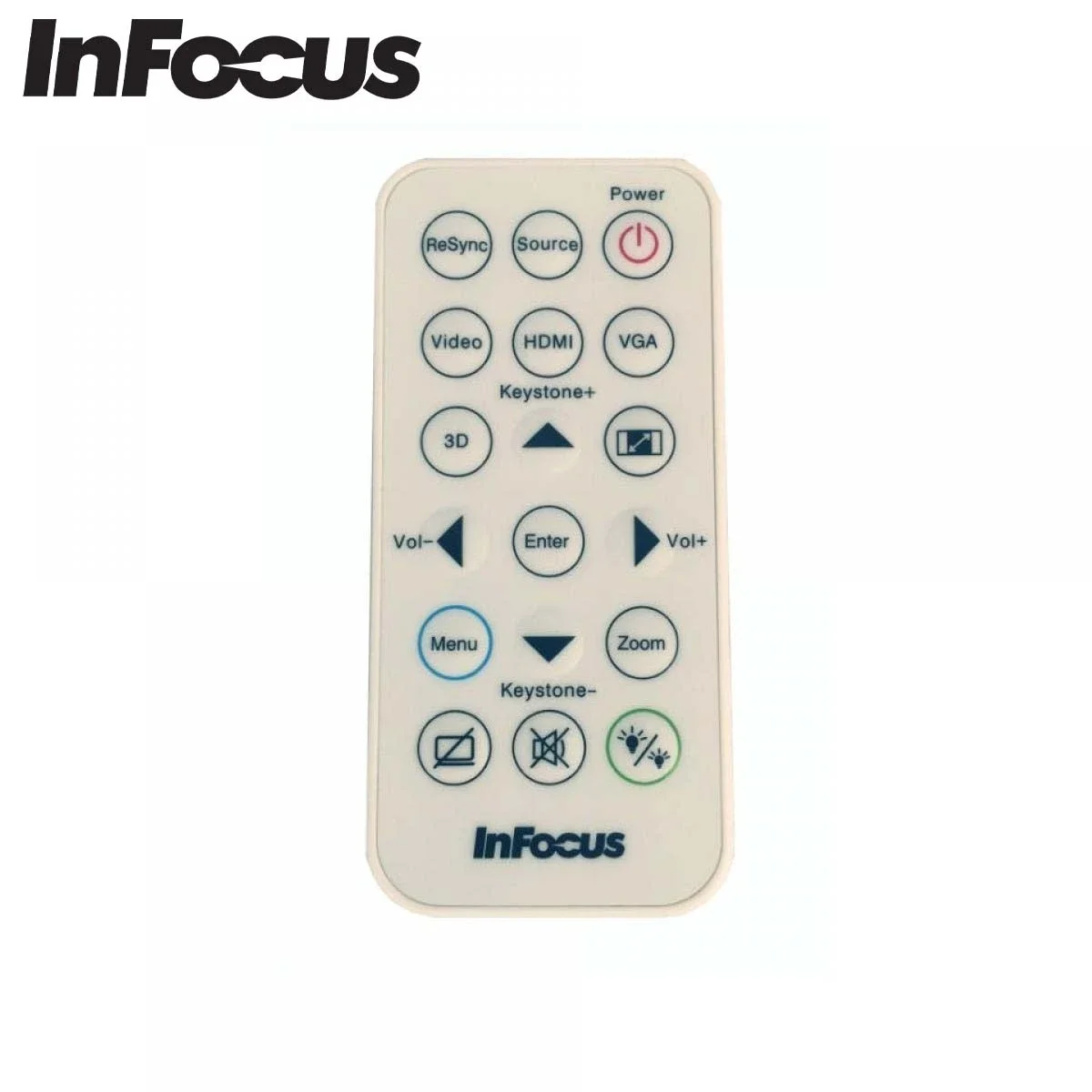 جهاز تحكم عن بعد للبروجكتور INTECHING IR29033 لسلسلة InFocus INA-REMPJ001