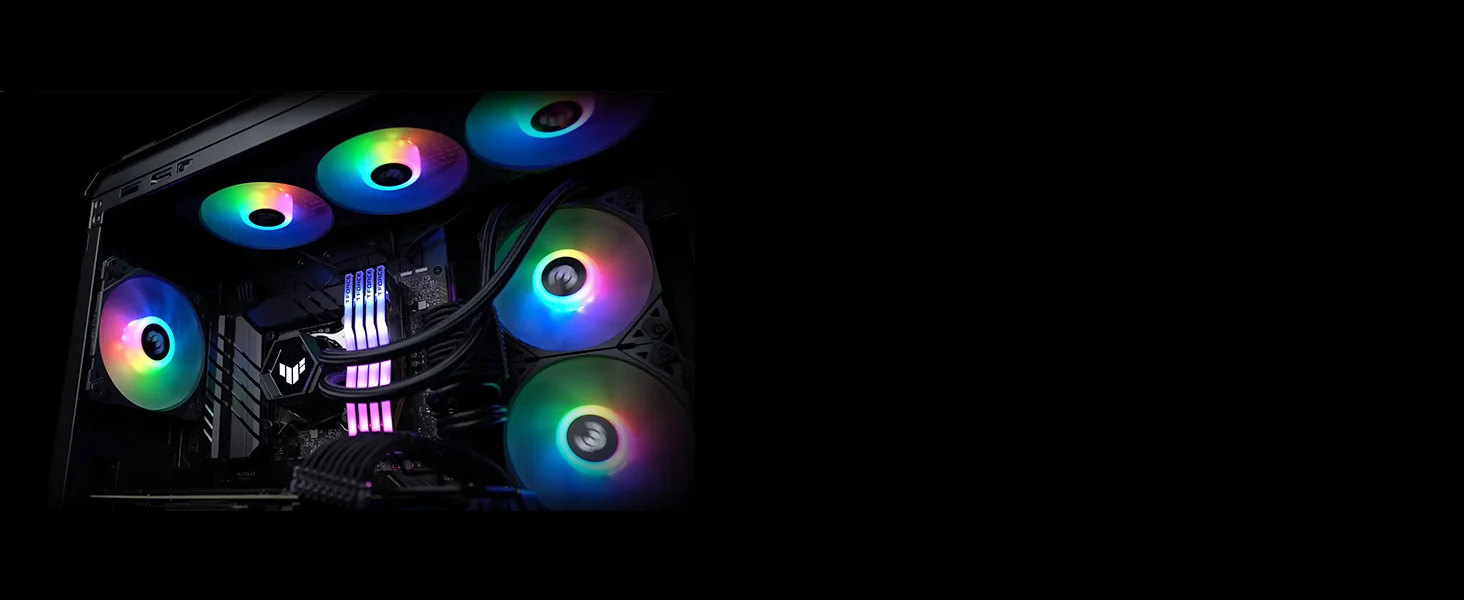 مروحة كيس Asus TUF Gaming TF120 ARGB 120mm PWM - Image 5