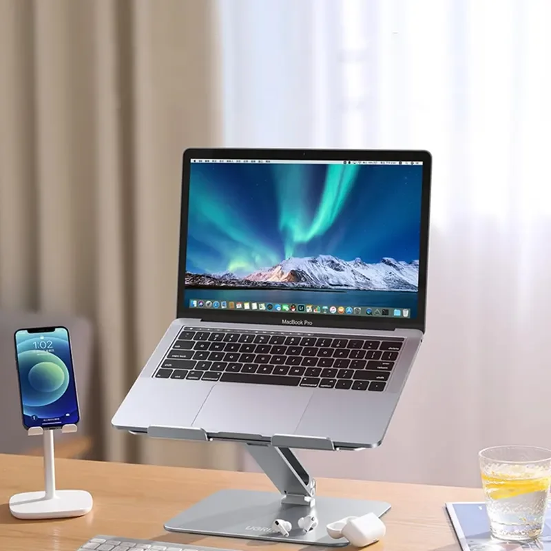 حامل لابتوب وتابلت Ugreen 40291 ألمنيوم قابل للطي وتعديل الزاوية - Image 2