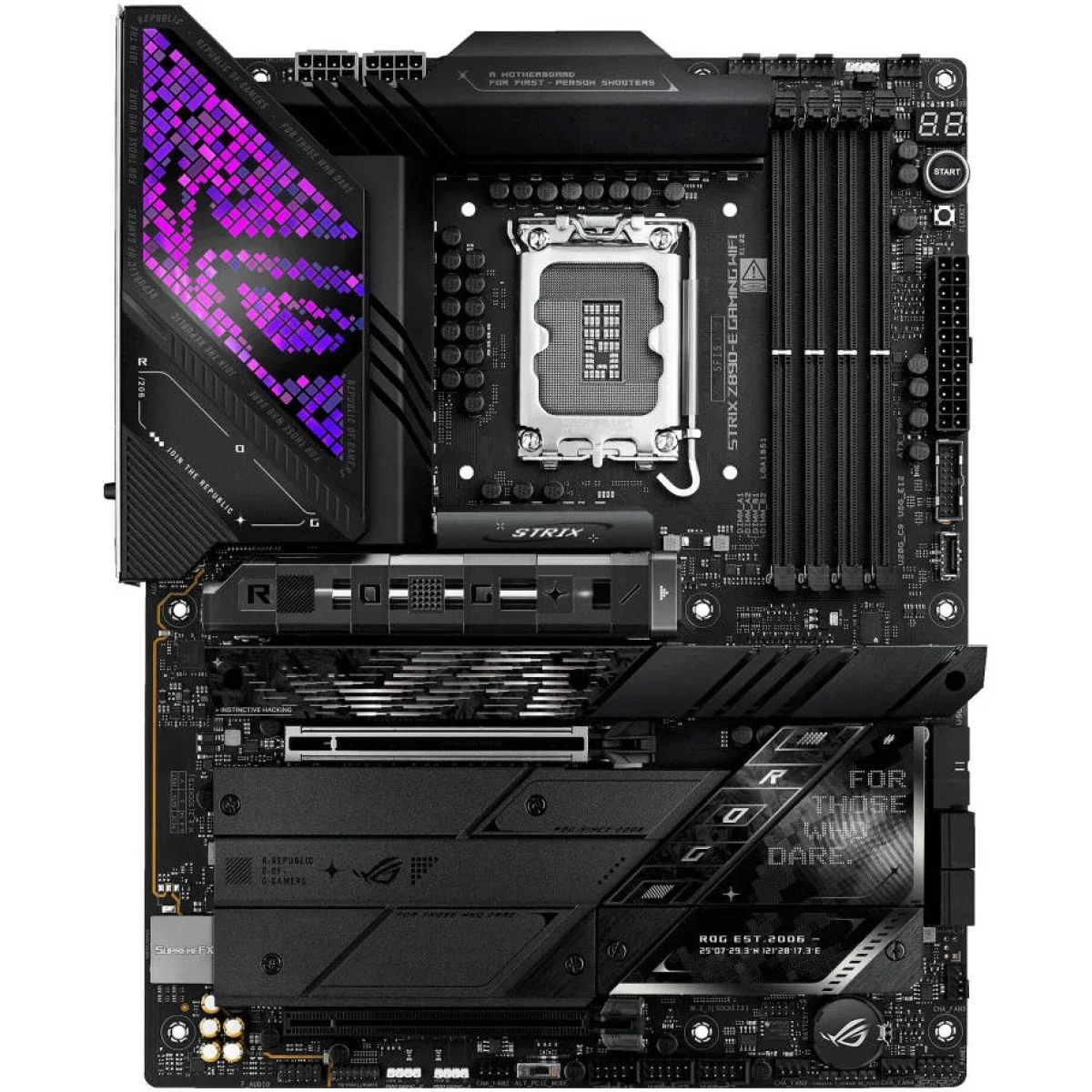 Asus ROG Strix Z890-E Gaming WiFi 7 ATX Motherboard, DDR5, LGA 1851 - Image 3