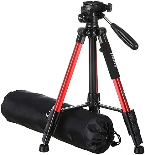 حامل ثلاثي احترافي Jmary KP-2234 من الألومنيوم 140M لكاميرات DSLR وGoPro والهواتف المحمولة - أسود - Image 11