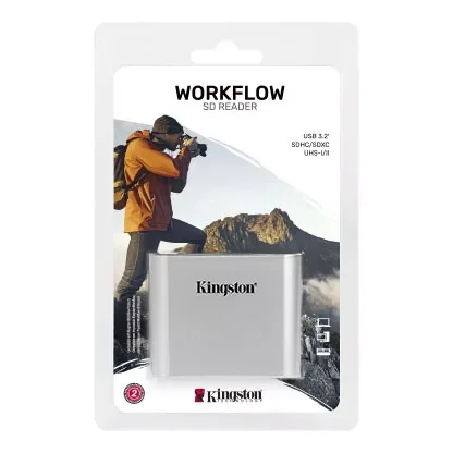 قارئ بطاقات SD Kingston WFS-SD Workflow بمنفذين - Image 2