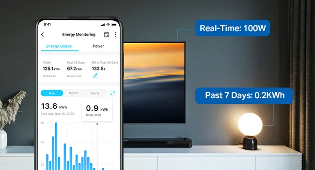 TP-Link Tapo P110 Smart Wi-Fi Plug with Energy Monitoring - Thumbnail 8