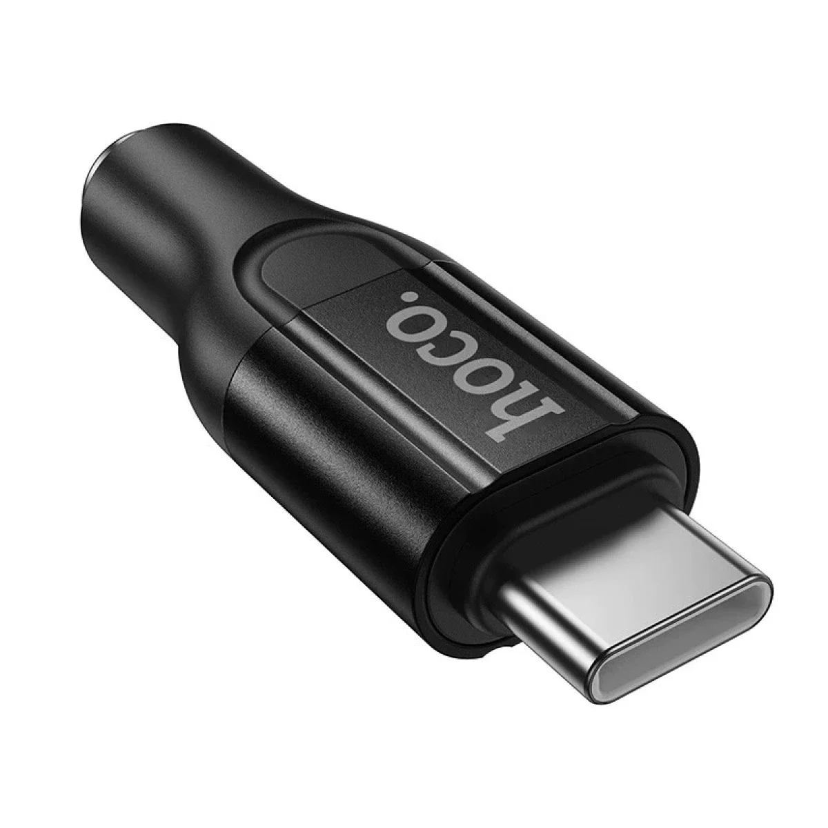 محول صوت رقمي HOCO UPA35 من USB-C إلى 3.5 مم أنثى أسود - Thumbnail 3
