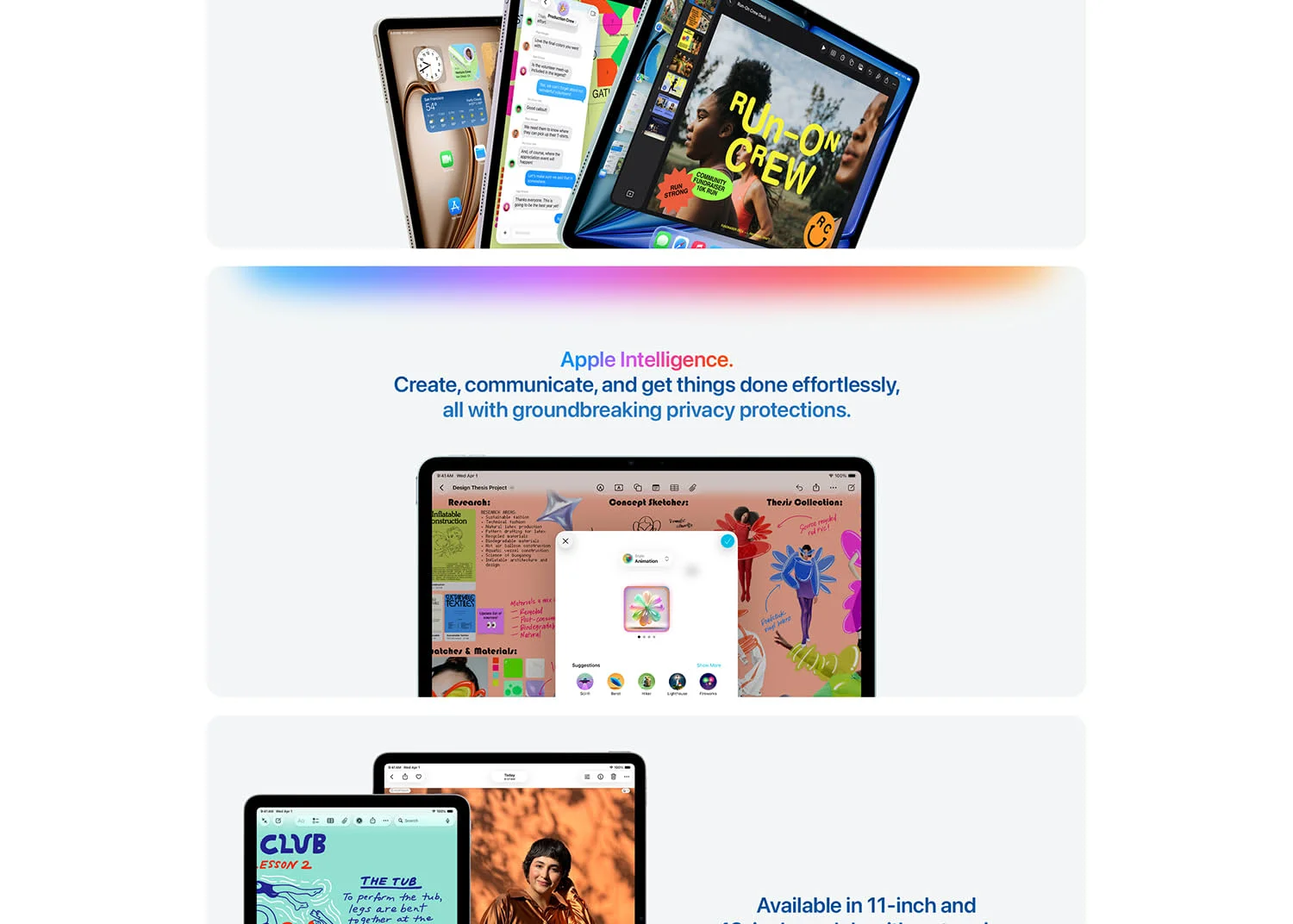 Apple iPad Air 11-inch M4 8th Generation (2026) 256GB 12GB RAM Wi‑Fi Space Grey - Thumbnail 9