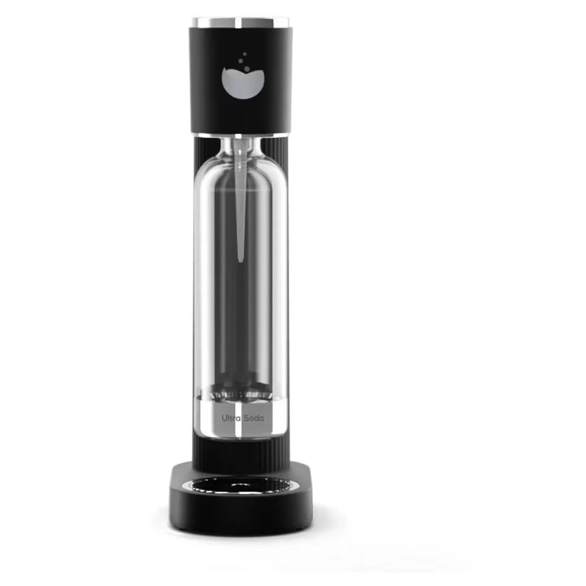 ماكينة صنع الصودا ULTRA SODA V500 مع أسطوانة CO₂ سعة 60 لتر وزجاجة 1000 مل - أسود مطفي - Image 3