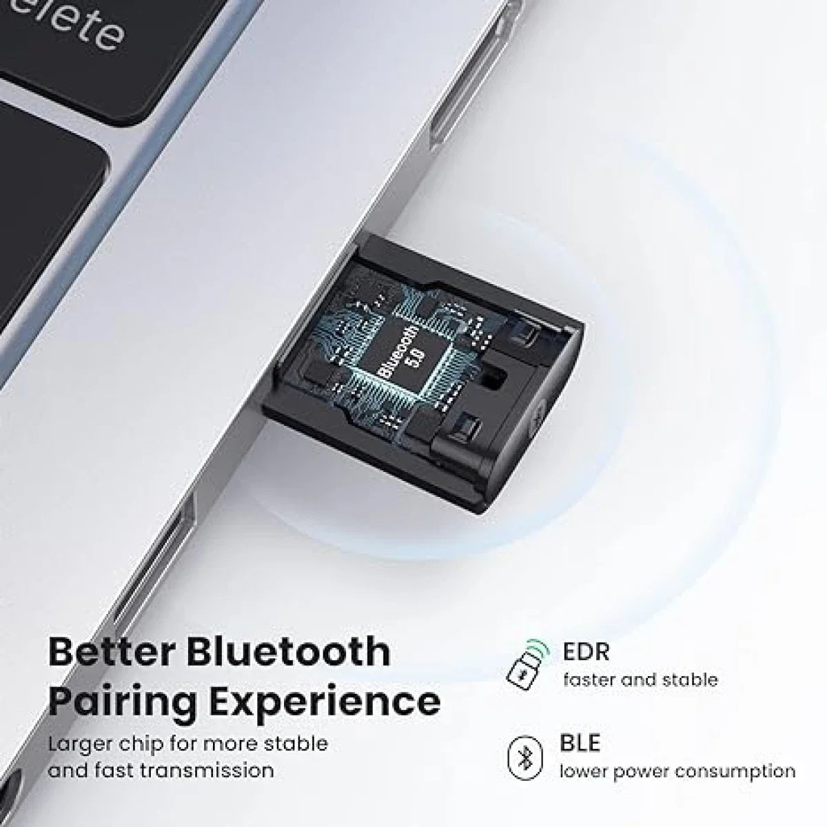 Ugreen 80890 USB Bluetooth 5.0 Adapter for PC - Thumbnail 2