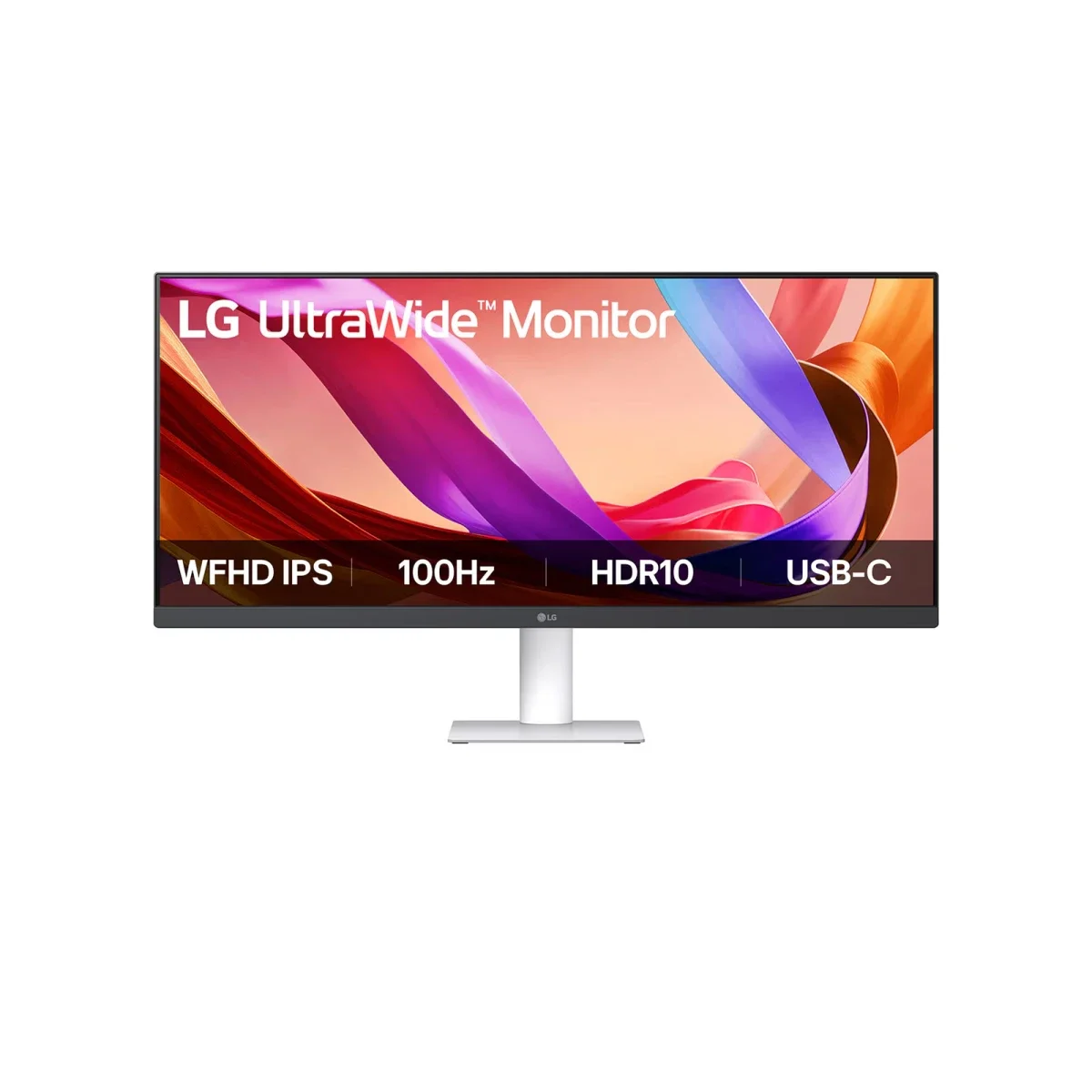 شاشة LG 29U531A-W فائقة العرض WFHD مقاس 29 إنش IPS بتردد 100 هرتز وHDR10 باللون الأبيض