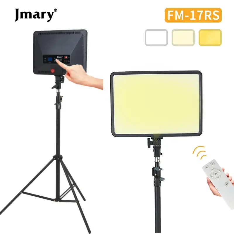 اضاءه تصوير استوديو LED احترافيه Jmary FM-17RS مقاس 17 انش