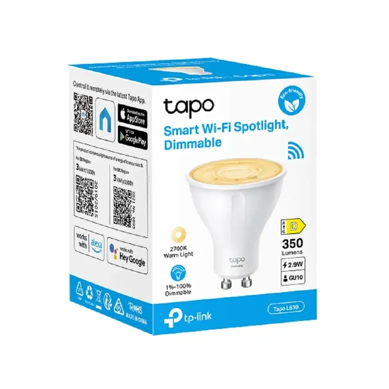 لمبة سبوت ذكية TP-LINK Tapo L610 واي فاي قابلة للتعتيم - Image 2