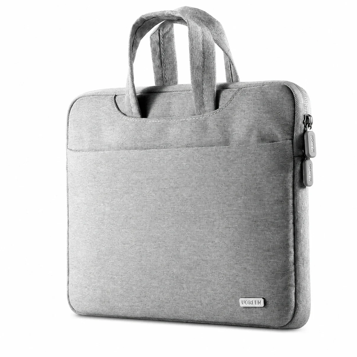 Ugreen LP437 3-Compartment Protective Laptop Briefcase for 15–15.9 Inch Laptops, Gray