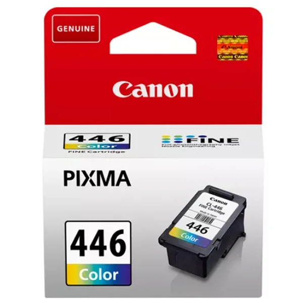 علبة حبر ملونة Canon CL-446 ‏C وM وY - Thumbnail 4