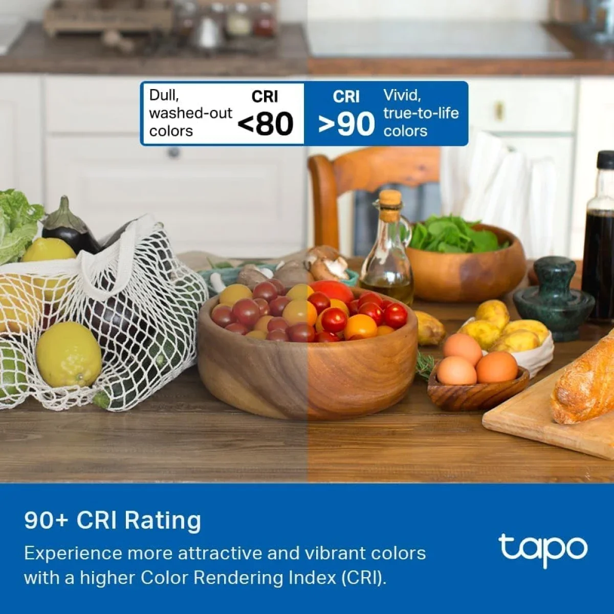 TP-LINK Tapo L535E Smart Wi-Fi Light Bulb 1100 Lumens RGBW Matter Certified - Image 6
