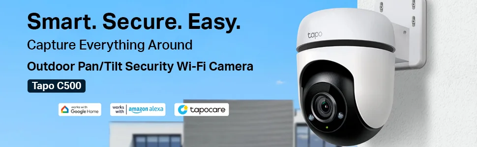 كاميرا مراقبة Wi‑Fi خارجية Pan/Tilt بدقة 1080p Full HD و2MP من TP-LINK Tapo C500 - Image 8