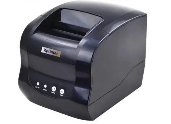 طابعة ملصقات وفواتير حرارية مباشرة Xprinter XP-365B 3 إنش، 203dpi، بسرعة 220mm/s، USB وBluetooth - Image 6
