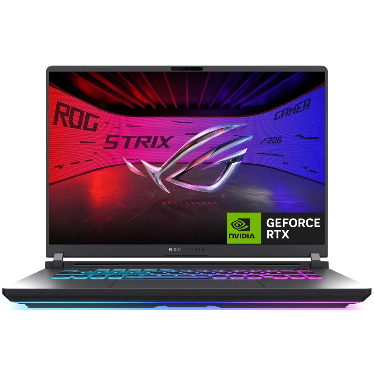 لابتوب ألعاب Asus ROG Strix G16 بشاشة IPS 16 إنش FHD+ 165 هرتز، Core i7-14650HX، RTX 5070، رام 32GB، SSD 1TB